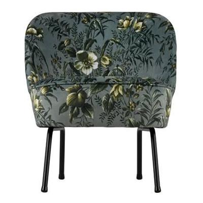 WOOOD Fauteuil 'Vogue Poppy', kleur Grijs