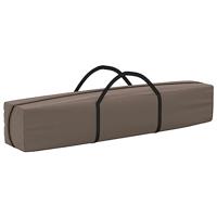 Partytent inklapbaar 2x2 m taupe - thumbnail