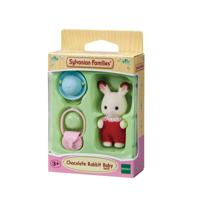 Sylvanian Families: Chocolate bunnies baby figure 5 cm - thumbnail