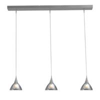 Masterlight Eettafel hanglampCaterina LED 3-lichts RVS - 2225-37-06-100-3-DW - thumbnail