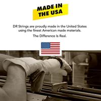 DR Strings BKB5-45 Black Beauties 45-125 set 5 snaren voor elektrische basgitaar - thumbnail