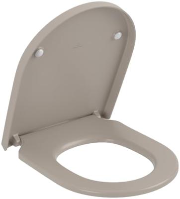 Villeroy & Boch Subway 3.0 Closetzitting Softclose en Quickrelease 43.8x37.4x4.2 cm Mat Almond Villeroy & Boch Subway 3.0 Closetzitting Softclose en Quickrelease 43.8x37.4x4.2 cm Mat Almond