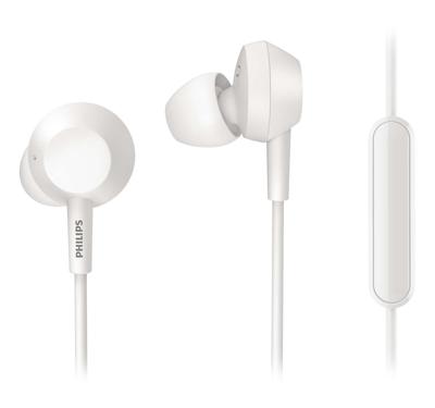 Philips 3000 series TAE4105WT/00 hoofdtelefoon/headset In-ear Wit 3,5mm-connector