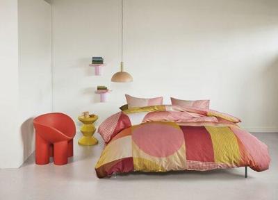 Dutch Design Dutch Design Dekbedovertrek Sunset Boulevard Koraal 240x200/220 cm
