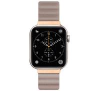 LAUT Novi Leather Loop Apple Watch 38mm / 40mm / 41mm beige - thumbnail
