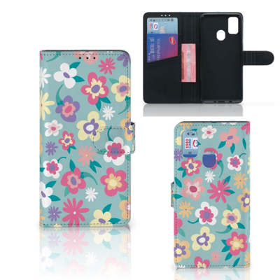 Samsung Galaxy M21 | M30s Hoesje Flower Power