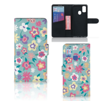 Samsung Galaxy M21 | M30s Hoesje Flower Power - thumbnail