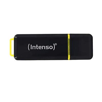 Intenso High Speed Line USB-stick 128 GB Zwart, Geel 3537491 USB-A 3.2 Gen 2