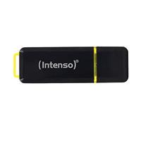 Intenso 3537492 USB-stick 256 GB Zwart, Geel 3537492 USB-A 3.2 Gen 2 - thumbnail
