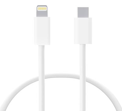 Kabel Lightning Contact Wit 1 m