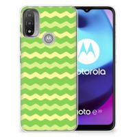Motorola Moto E20 | E40 | TPU bumper | Waves Green - thumbnail
