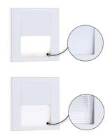 Paulmann 79999 Tsaro eckig 80x36mm Wandinbouwarmatuur LED 1 W Wit (mat) - thumbnail