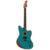 Fender American Acoustasonic Jazzmaster Ocean Turquoise met deluxe gigbag - thumbnail
