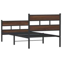 Bedframe met hoofdbord en voetbord zonder matras 107x203 cm - thumbnail