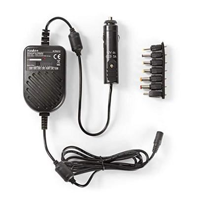 Universele AC-Stroomadapter - 36 W - 0-12 V DC - 1.20 m - 5.0 A - 7 plug(s) - Zwart