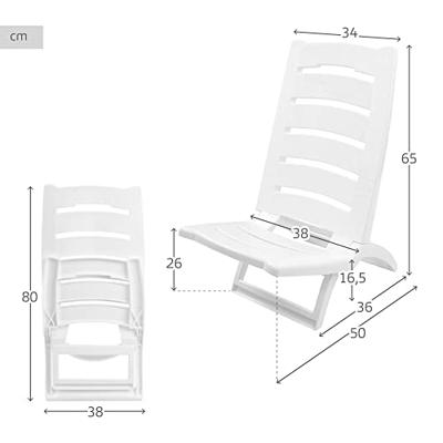 Summertime Strandstoel Wit
