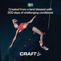 Craft 1905994 Isolate Jacket W - Bright Red/Black - S - thumbnail