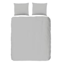 Good Morning Dekbedovertrek "uni dessin" - Grijs - (240x200/220 cm) - Katoen - thumbnail