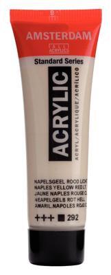 Royal Talens Amsterdam Standard Series Acrylverf Tube 20 ml - Napelsgeel Rood Licht 292