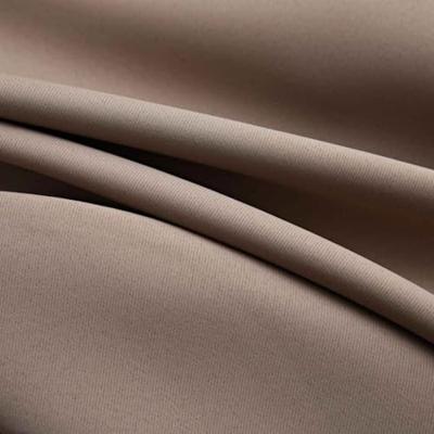 VidaXL Gordijn verduisterend met metalen ringen 2 st 140x245 cm taupe