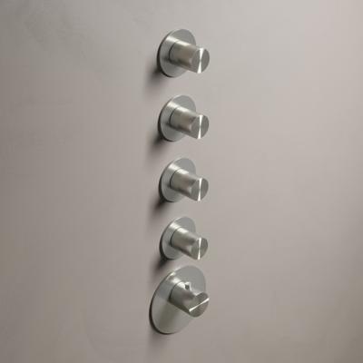 Hotbath Archie High Flow Thermostaat Met 4 Stopkranen RVS 316 ARHF014IX Hotbath Archie High Flow Thermostaat Met 4 Stopkranen RVS 316 ARHF014IX