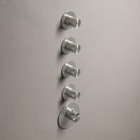 Hotbath Archie High Flow Thermostaat Met 4 Stopkranen RVS 316 ARHF014IX - thumbnail