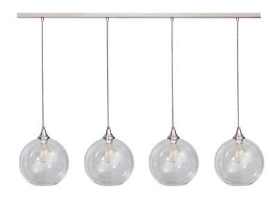 ETH Stoere hanglampCalvello 4-lichts metaalgrijs - 05-HL4411-60