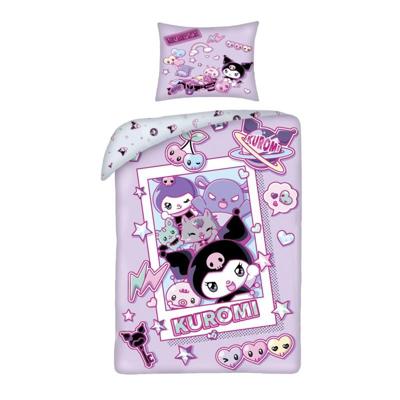 Kuromi Dekbedovertrek Team 140 X 200 cm - 70x90 cm - Polyester