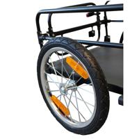 Provelo Fietsaanhanger inklapbaar - zwart - thumbnail