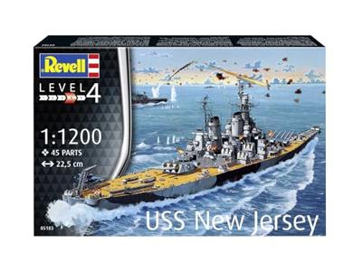 Revell 1/1200 USS New Jersey