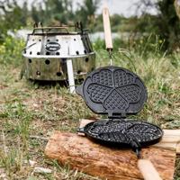 Petromax Rotating Waffle Iron wf-tx wafelijzer - thumbnail
