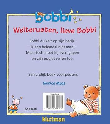 Kluitman Welterusten, lieve Bobbi Kluitman Welterusten, lieve Bobbi