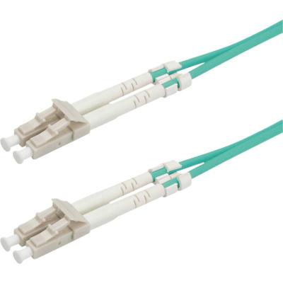VALUE F.O. kabel 50/125µm, LC/LC, OM3, LSOH, turkoois, 15 m VALUE F.O. kabel 50/125µm, LC/LC, OM3, LSOH, turkoois, 15 m
