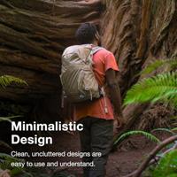 Osprey Hikelite 26 Rugtas Purple Ink/Purple Dusk/Cheddar Orange 26L - thumbnail