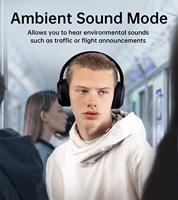 EDIFIER W820NB Bluetooth-headset - draadloze over-ear hoofdtelefoon met tot 49 uur batterijduur, hybride Active Noise Cancelling, Ambient Mode en DNN Noise Cancelling, Hi-Res Audio gecertificeerd - thumbnail