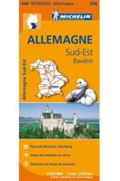 Michelin Wegenkaart 546 Duitsland Zuidoost - Beieren (Paperback) - thumbnail