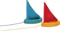 Goki houten zeilboot klein - thumbnail