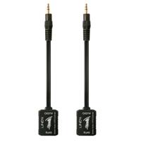 LINDY 70450 Audio-extender Audio, stereo (3.5 mm jackplug) Via netwerkkabel RJ45 100 m - thumbnail