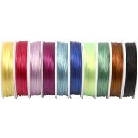 Creativ Company Elastisch koord, dikte 1 mm, diverse kleuren, 10x25 m/ 1 doos - thumbnail