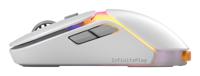 Glorious Gaming - draadloze gamingmuis Model O3 - Uitwisselbaar InfinitePlay-batterijsysteem, 8k polling, 130M click optische schakelaars, licht gewicht van 66 g, 30K DPI optische sensor, RGB - Wit - thumbnail