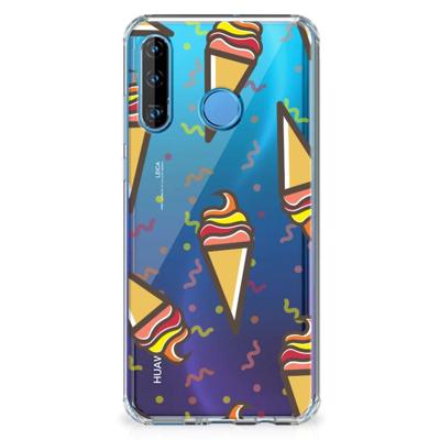 Huawei P30 Lite Beschermhoes Icecream Huawei P30 Lite Beschermhoes Icecream