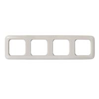 Busch-Jaeger afdekraam - 4-voudig - 4045061 - crèmewit - thumbnail