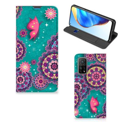 Xiaomi Mi 10T | 10T Pro | Bookcase | Cirkels en Vlinders