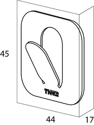 Tiger Haak Paperclip RVS - thumbnail