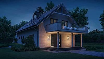 Steinel AUSSENLEUCHTE L 10 S SW 084769 Buitenlamp met bewegingsmelder (wand) LED E27 15 W Zwart - thumbnail