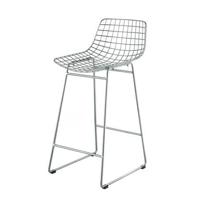 HKliving Wire barkruk H67 Chroom - thumbnail