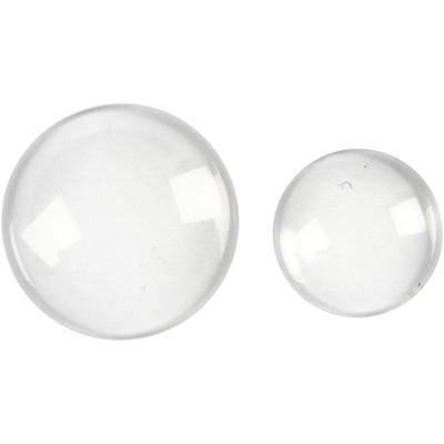 Creativ Company Ronde cabochons met platte achterkant, 8st.