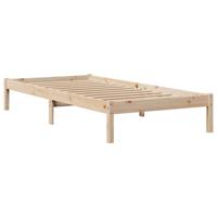 Bedframe zonder matras massief grenenhout 180x200 cm - thumbnail