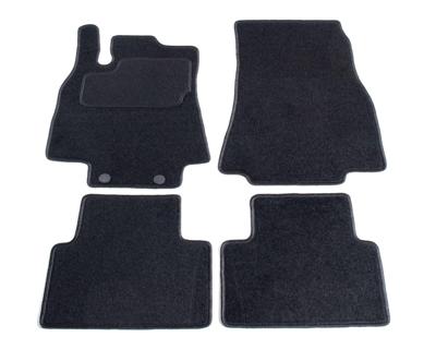 Automatten op maat - zwart stof - Mercedes A-klasse W169 2004-2012