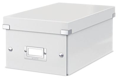 Leitz DVD-hoes 22 DVDs Gelamineerd karton Wit 1 stuk(s) (b x h x d) 190 x 135 x 320 mm 6042-00-01